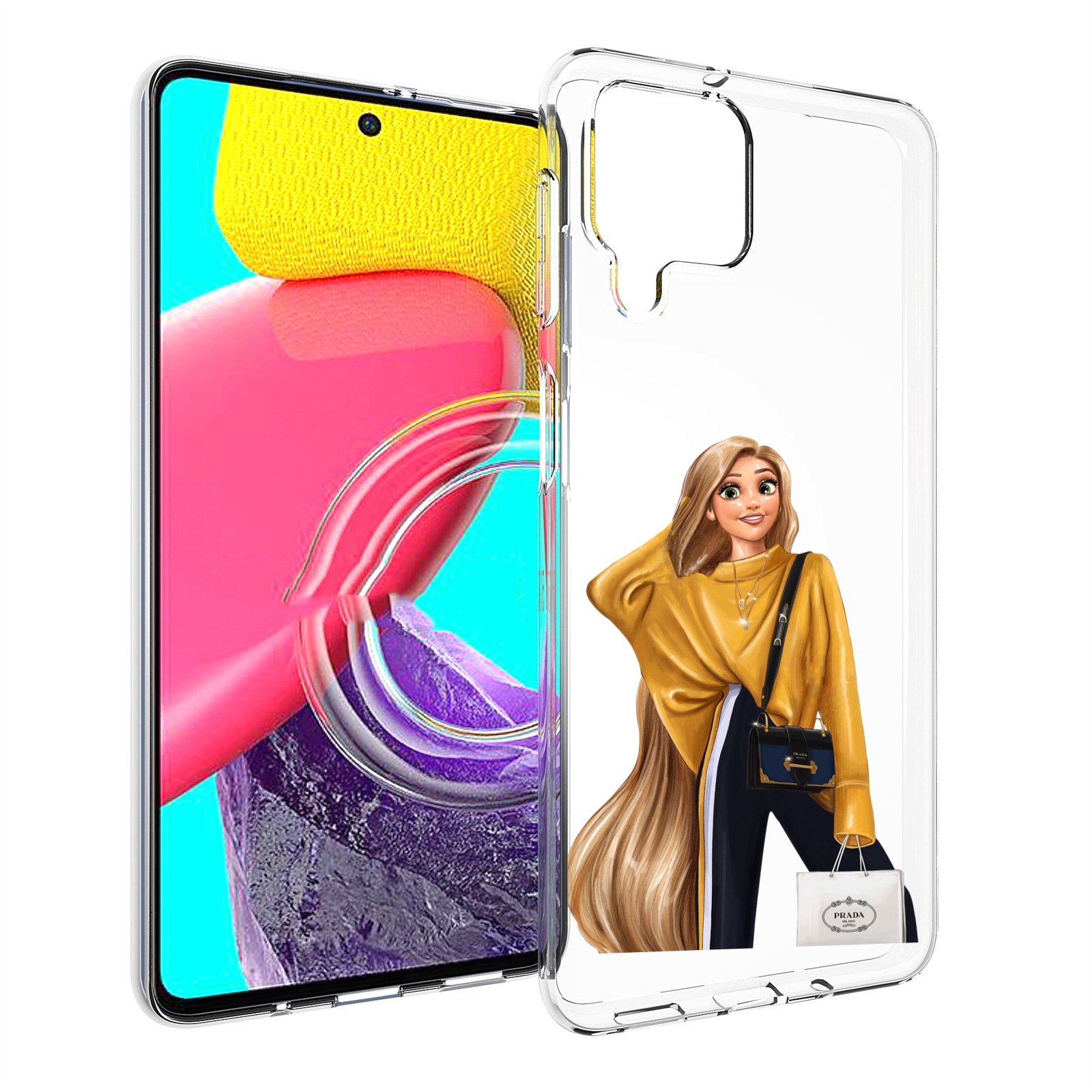 Чехол Mypads Модная-Рапунсель Женский Для Samsung Galaxy M53 (Sm-M536), Прозрачный, Tocco
Чехол Mypads Модная-Рапунсель Женский Для Samsung Galaxy M53 (Sm-M536), Прозрачный, Tocco