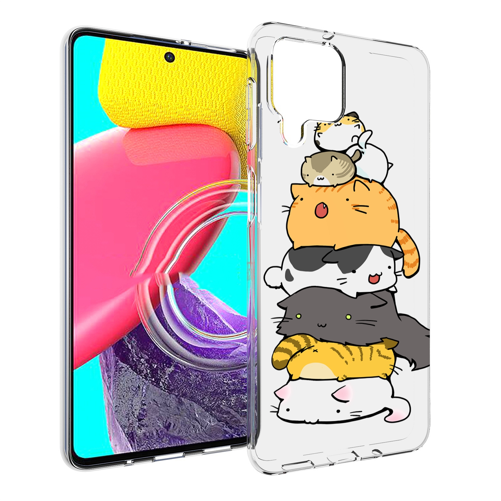 Чехол Mypads Много-Маленьких-Котиков Для Samsung Galaxy M53 (Sm-M536), Прозрачный, Tocco
Чехол Mypads Много-Маленьких-Котиков Для Samsung Galaxy M53 (Sm-M536), Прозрачный, Tocco