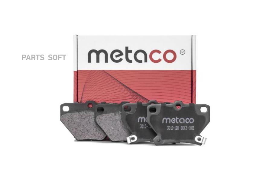 Колодки тормозные задние дисковые к-кт Toyota Corolla E12 (2001-2007), Toy METACO 3010-120
Колодки тормозные задние дисковые к-кт Toyota Corolla E12 (2001-2007), Toy METACO 3010-120
