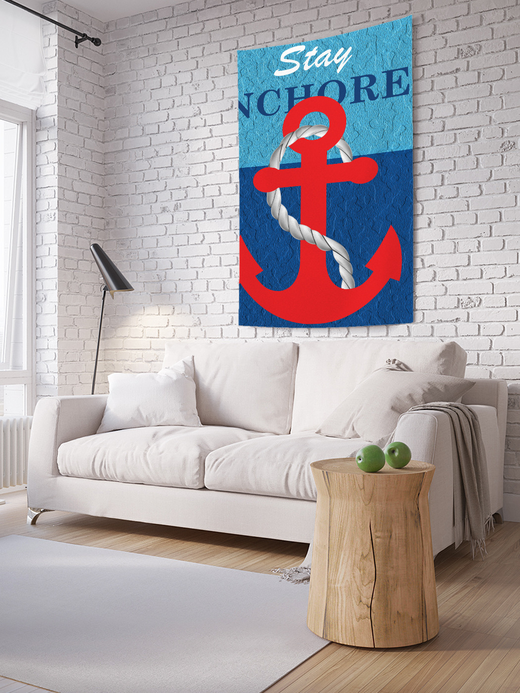 Вертикальное фотопанно на стену JoyArty Оставайся на якоре 150x200 см, Оставайся на якоре 
Вертикальное фотопанно на стену JoyArty Оставайся на якоре 150x200 см, Оставайся на якоре