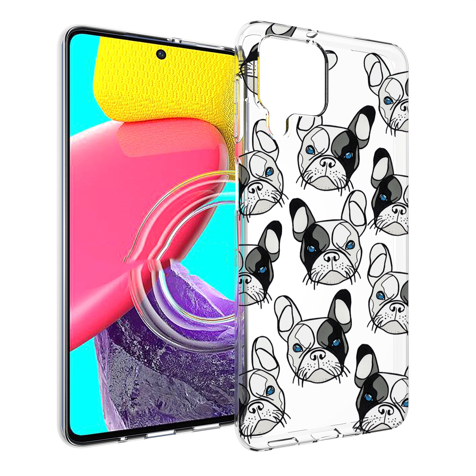Чехол Mypads Мини-Собачки-Черно-Белый Для Samsung Galaxy M53 (Sm-M536), Прозрачный, Tocco
Чехол Mypads Мини-Собачки-Черно-Белый Для Samsung Galaxy M53 (Sm-M536), Прозрачный, Tocco