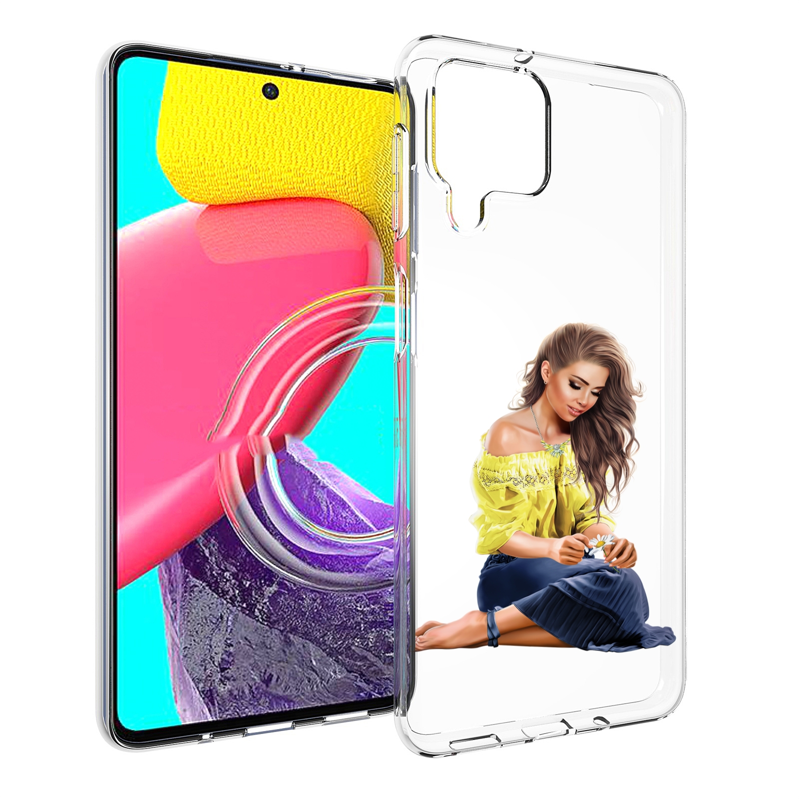 Чехол Mypads Миленькая-Девочка Женский Для Samsung Galaxy M53 (Sm-M536), Прозрачный, Tocco
Чехол Mypads Миленькая-Девочка Женский Для Samsung Galaxy M53 (Sm-M536), Прозрачный, Tocco