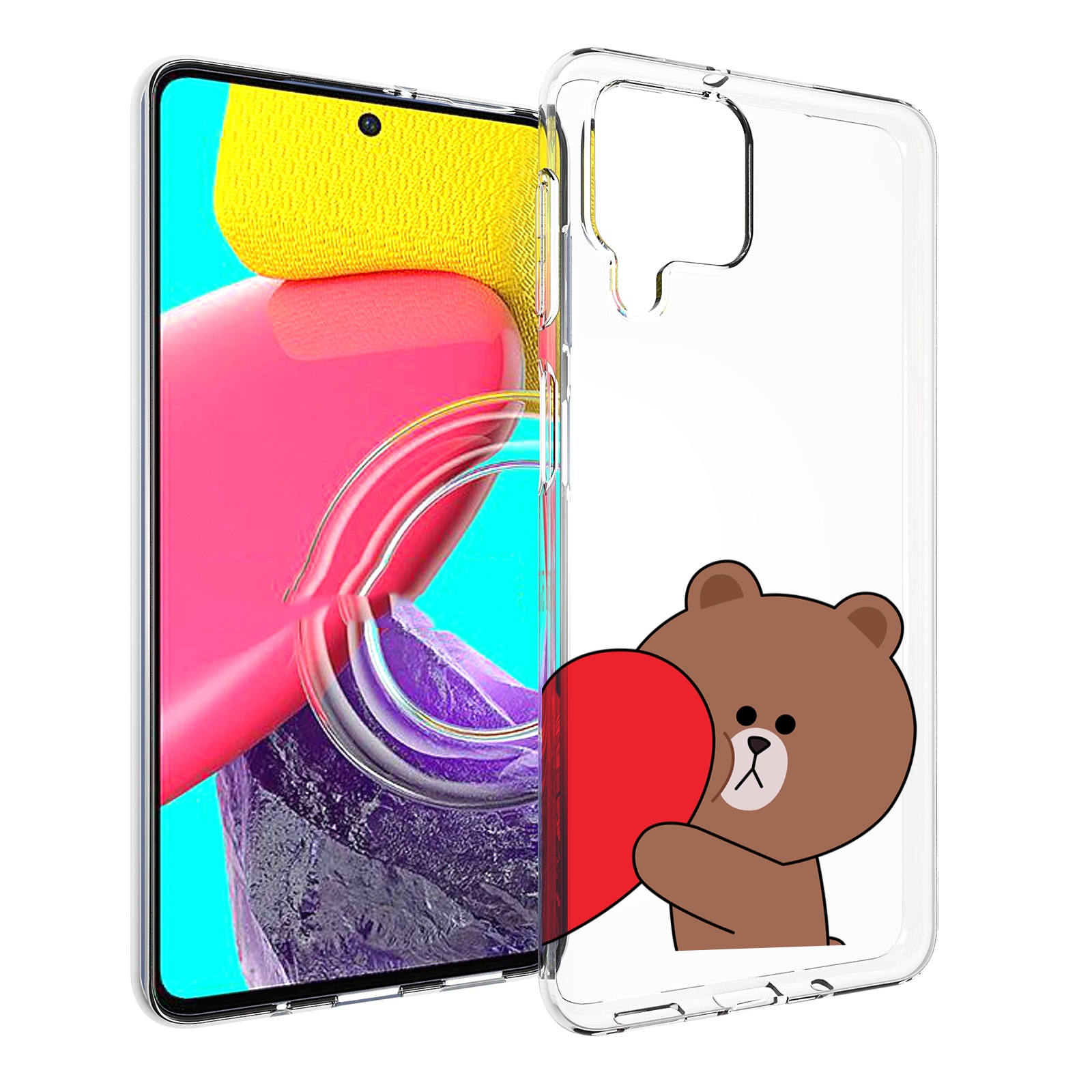 Чехол Mypads Медвежонок Детский Для Samsung Galaxy M53 (Sm-M536), Прозрачный, Tocco
Чехол Mypads Медвежонок Детский Для Samsung Galaxy M53 (Sm-M536), Прозрачный, Tocco