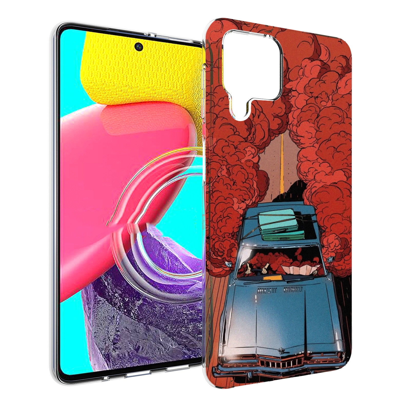 Чехол Mypads Машина Мчится С Дымком Для Samsung Galaxy M53 (Sm-M536), Прозрачный, Tocco
Чехол Mypads Машина Мчится С Дымком Для Samsung Galaxy M53 (Sm-M536), Прозрачный, Tocco