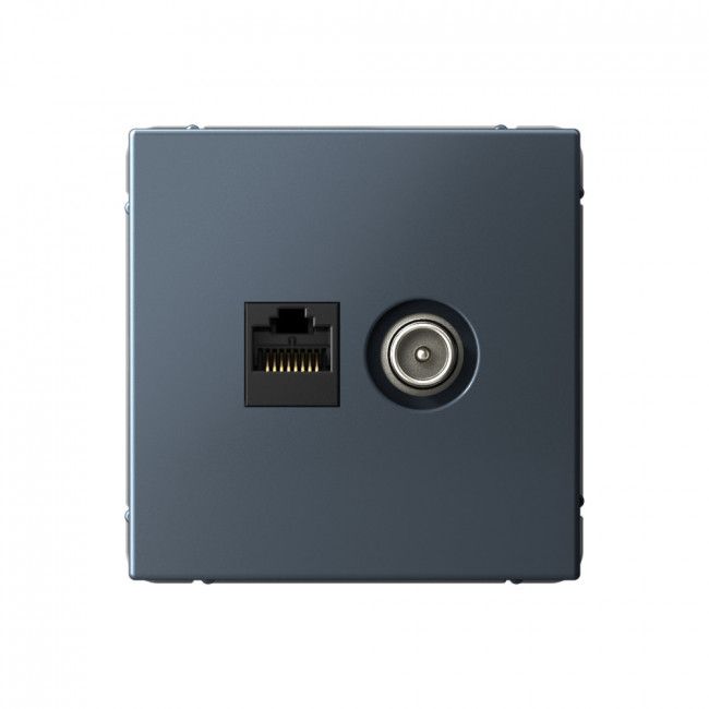 Розетка ТВ + компьютерная RJ45 категория 5E двойная механизм Systeme Electric GAL000789, Серый
Розетка ТВ + компьютерная RJ45 категория 5E двойная механизм Systeme Electric GAL000789, Серый