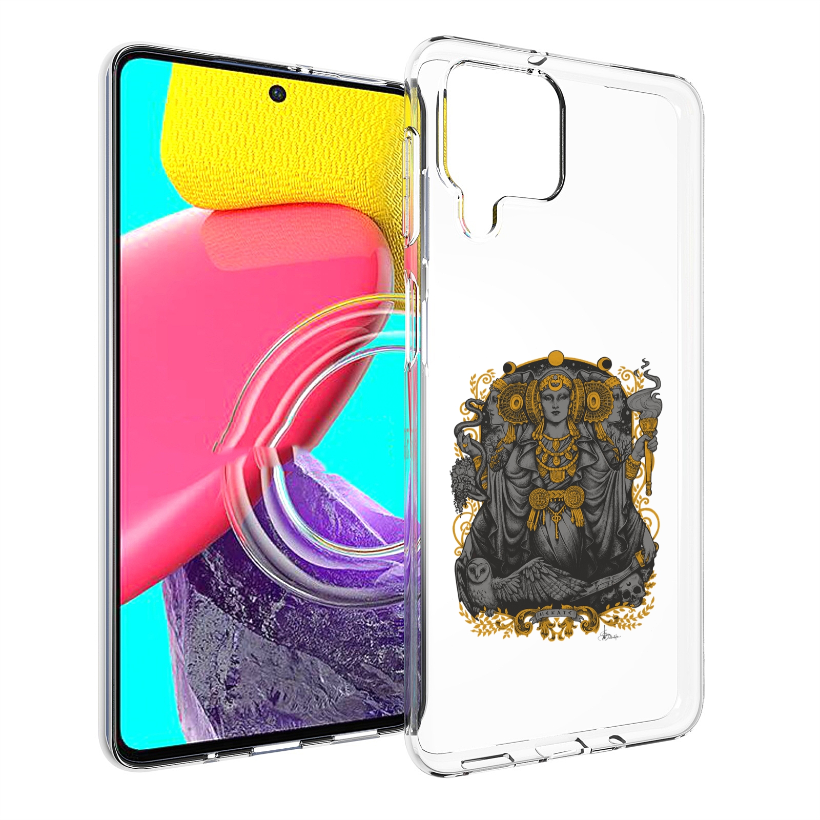 Чехол Mypads Божество С Золотыми Элементами Для Samsung Galaxy M53 (Sm-M536), Прозрачный, Tocco
Чехол Mypads Божество С Золотыми Элементами Для Samsung Galaxy M53 (Sm-M536), Прозрачный, Tocco