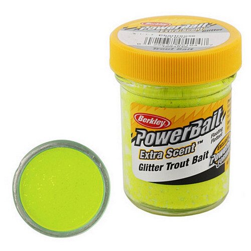 Паста форелевая BERKLEY EXTRA SCENT GLITTER TROUT BAIT Chartreuse неоново-зеленый, блеск, Trouth bait
Паста форелевая BERKLEY EXTRA SCENT GLITTER TROUT BAIT Chartreuse неоново-зеленый, блеск, Trouth bait