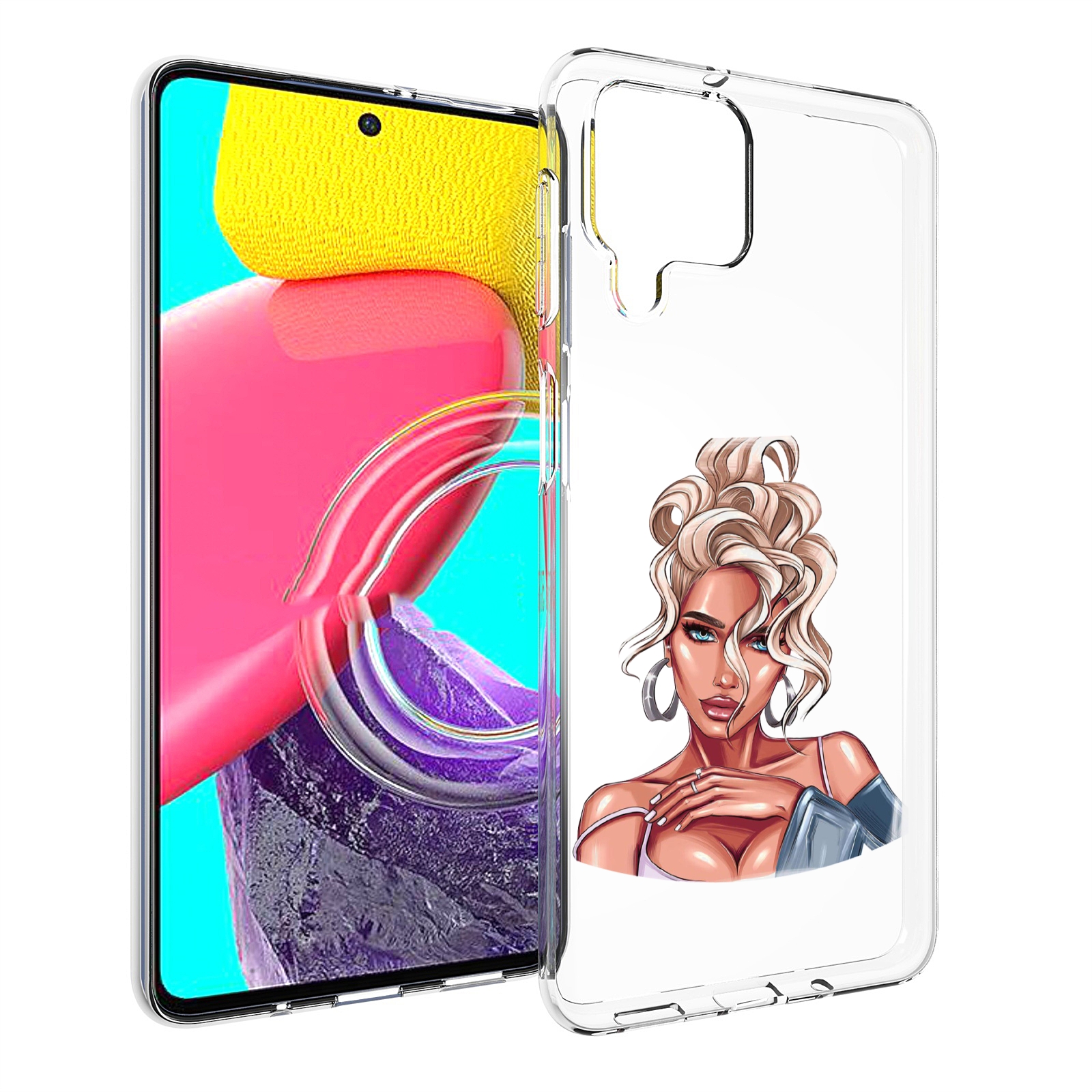 Чехол Mypads Красивая-Блондинка Женский Для Samsung Galaxy M53 (Sm-M536), Прозрачный, Tocco
Чехол Mypads Красивая-Блондинка Женский Для Samsung Galaxy M53 (Sm-M536), Прозрачный, Tocco