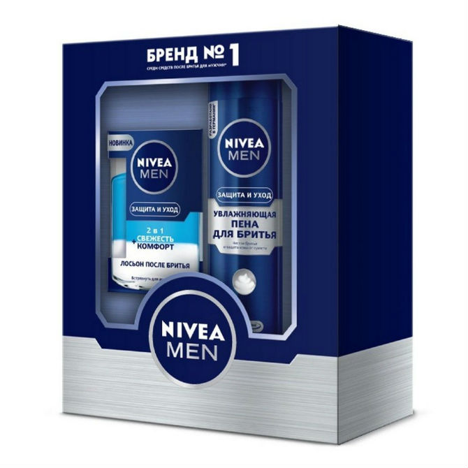 фото Набор для бритья nivea защита и уход