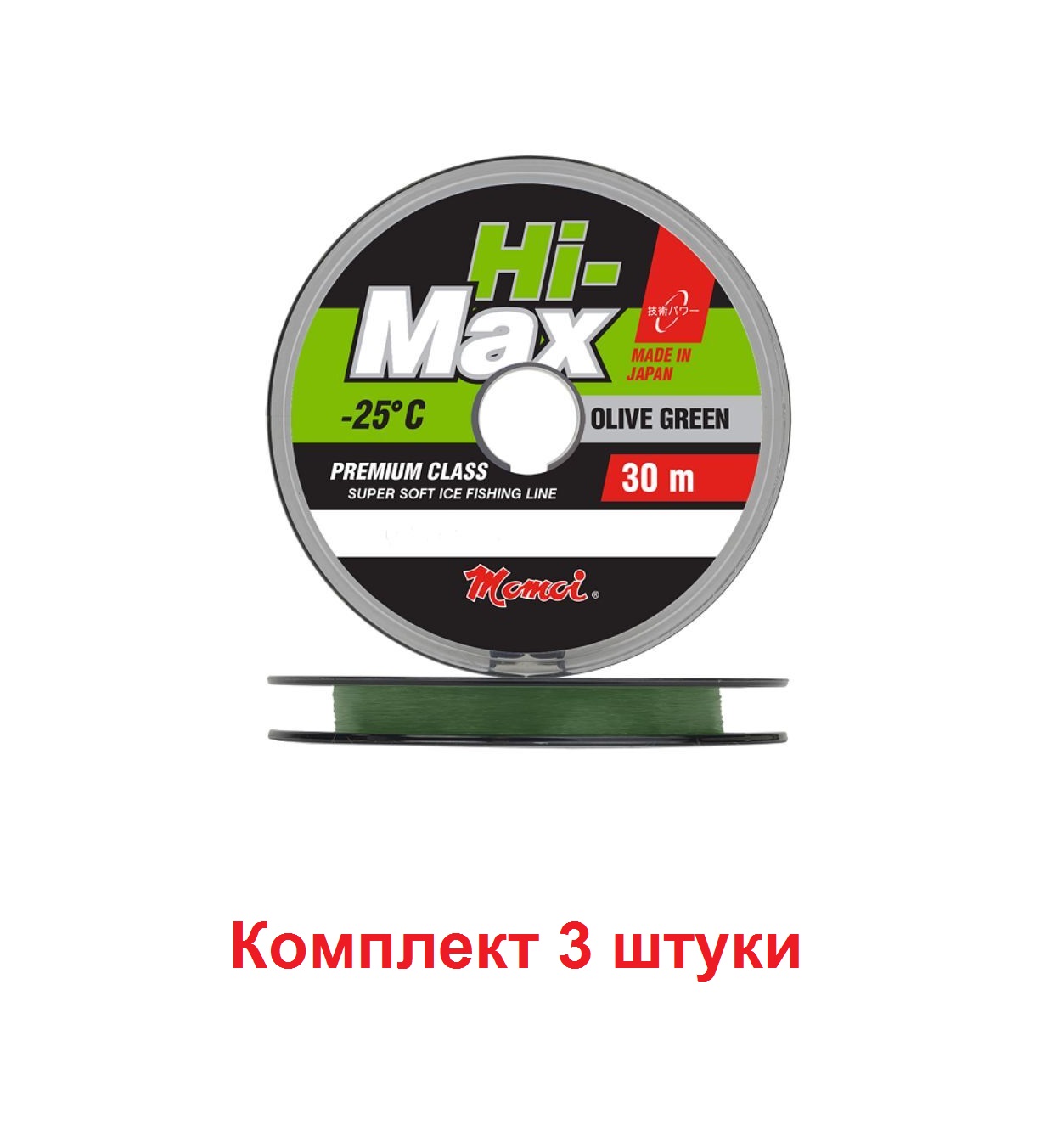 Монофильная леска для рыбалки Momoi Hi-Max Sky Blue (3 / 0.2 / 4.5 / 3 / зеленый / olive, Hi-Max
Монофильная леска для рыбалки Momoi Hi-Max Sky Blue (3 / 0.2 / 4.5 / 3 / зеленый / olive, Hi-Max