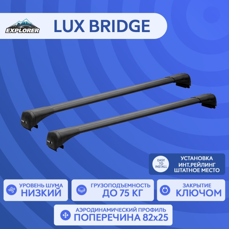 Багажник на крышу Lux Bridge БК4 на Mitsubishi Pajero Sport III 2016-н.в.черный
Багажник на крышу Lux Bridge БК4 на Mitsubishi Pajero Sport III 2016-н.в.черный