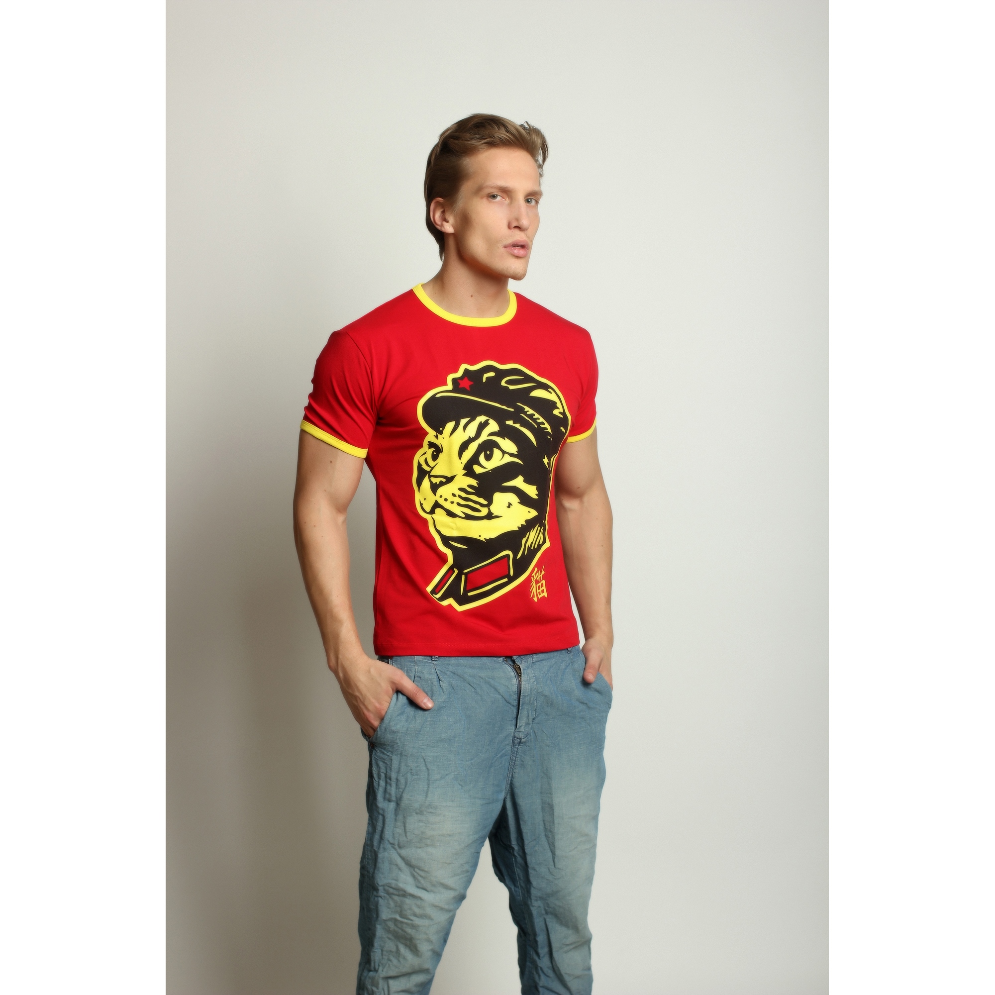 фото Футболка мужская 040664m-ep fra'n'co красная m