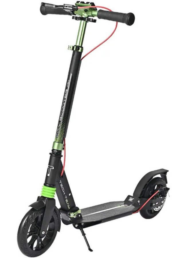 Самокат TechTeam City Scooter Disk Brake (2022) городской, складной, двухколесный, зеленый
Самокат TechTeam City Scooter Disk Brake (2022) городской, складной, двухколесный, зеленый