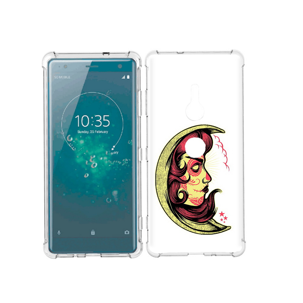 Чехол MyPads Tocco для Sony Xperia XZ3 желтый полумесяц с лицом девушки, Прозрачный, Tocco
Чехол MyPads Tocco для Sony Xperia XZ3 желтый полумесяц с лицом девушки, Прозрачный, Tocco