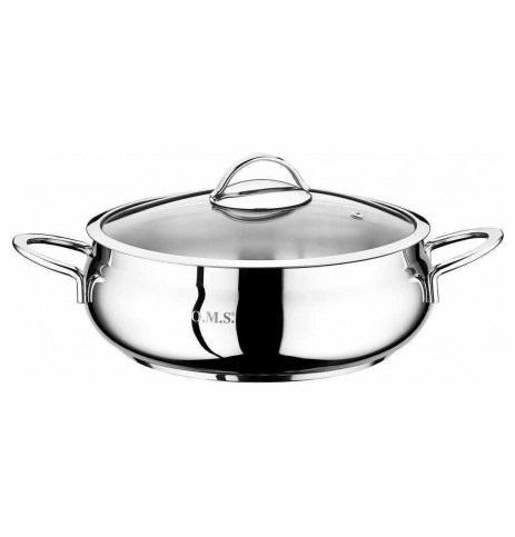 Сотейник 24 х 8 см со стеклянной крышкой 3,2 л O.M.S. Collection "SINGLE COOKWARE", SINGLE COOKWARE
Сотейник 24 х 8 см со стеклянной крышкой 3,2 л O.M.S. Collection "SINGLE COOKWARE", SINGLE COOKWARE
