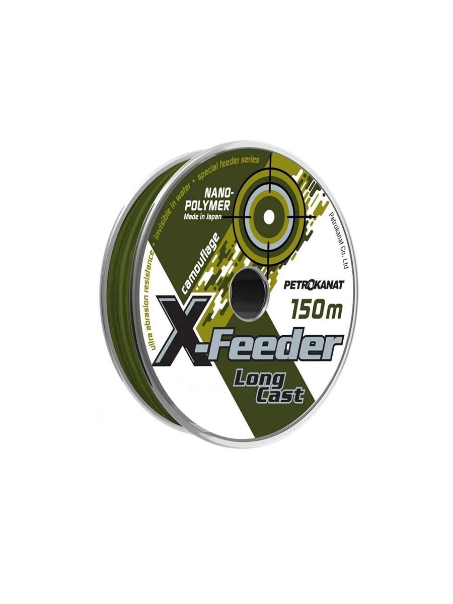 Монофильная леска для рыбалки Petrokanat X-Feeder (5 / 0.32 / 10 / 5 / camouflage (5 штук), Зеленый, X-Feeder
Монофильная леска для рыбалки Petrokanat X-Feeder (5 / 0.32 / 10 / 5 / camouflage (5 штук), Зеленый, X-Feeder