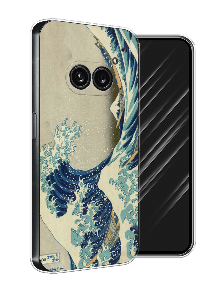 Чехол Awog на Nothing Phone 2a "Большая волна в Канагаве", Серый;синий;голубой, 3300350-1
Чехол Awog на Nothing Phone 2a "Большая волна в Канагаве", Серый;синий;голубой, 3300350-1