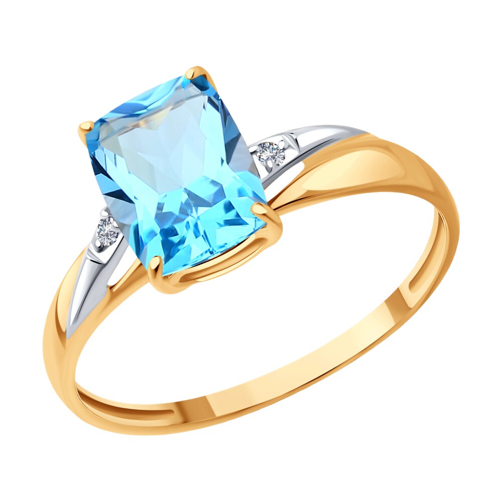 Кольцо из красного золота с бриллиантом/топазом р. 17 SOKOLOV Diamonds 71-00221, 71-00221
Кольцо из красного золота с бриллиантом/топазом р. 17 SOKOLOV Diamonds 71-00221, 71-00221