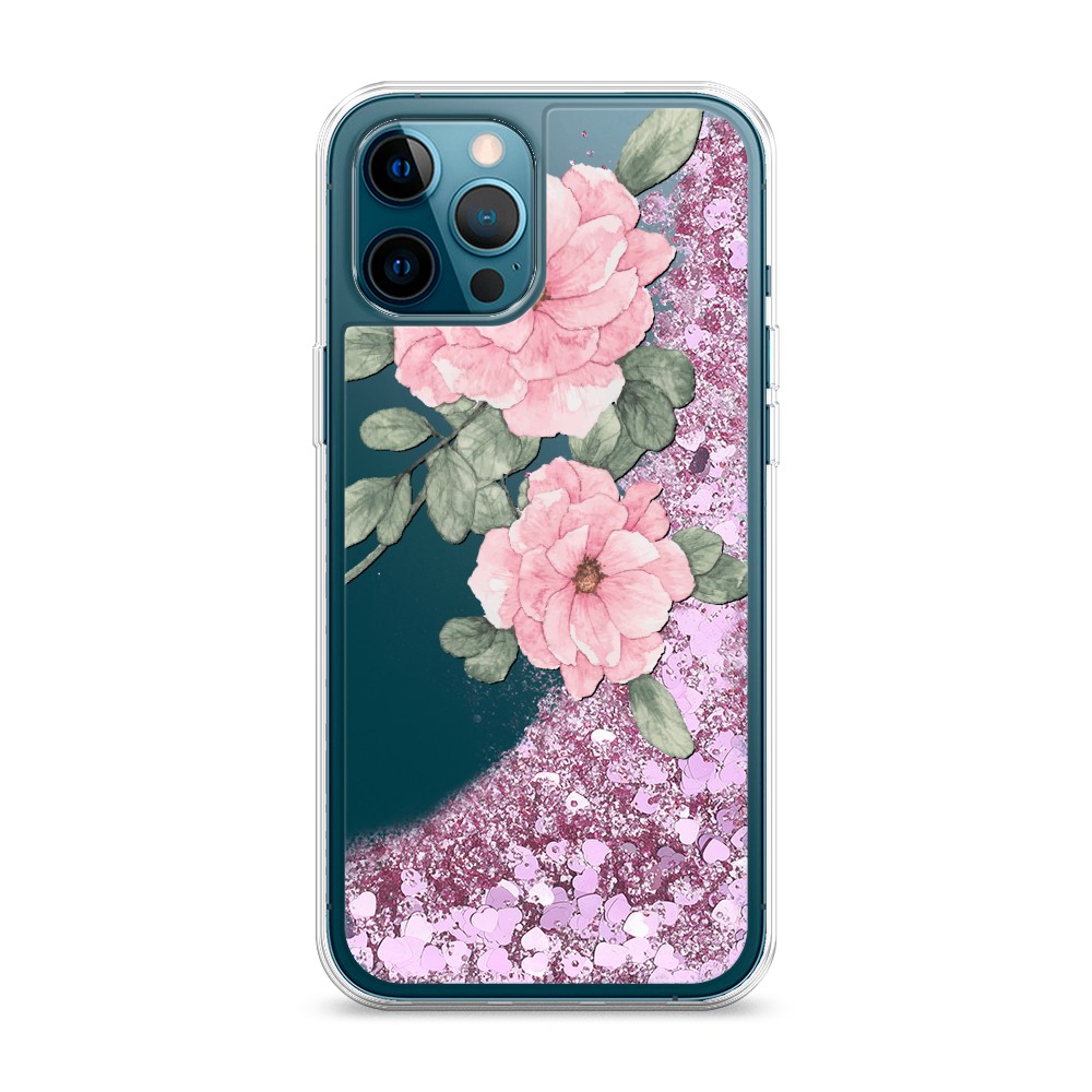Жидкий чехол с блестками "Акварельные розовые цветы" на Apple iPhone 12 Pro Max, 12794-1
Жидкий чехол с блестками "Акварельные розовые цветы" на Apple iPhone 12 Pro Max, 12794-1