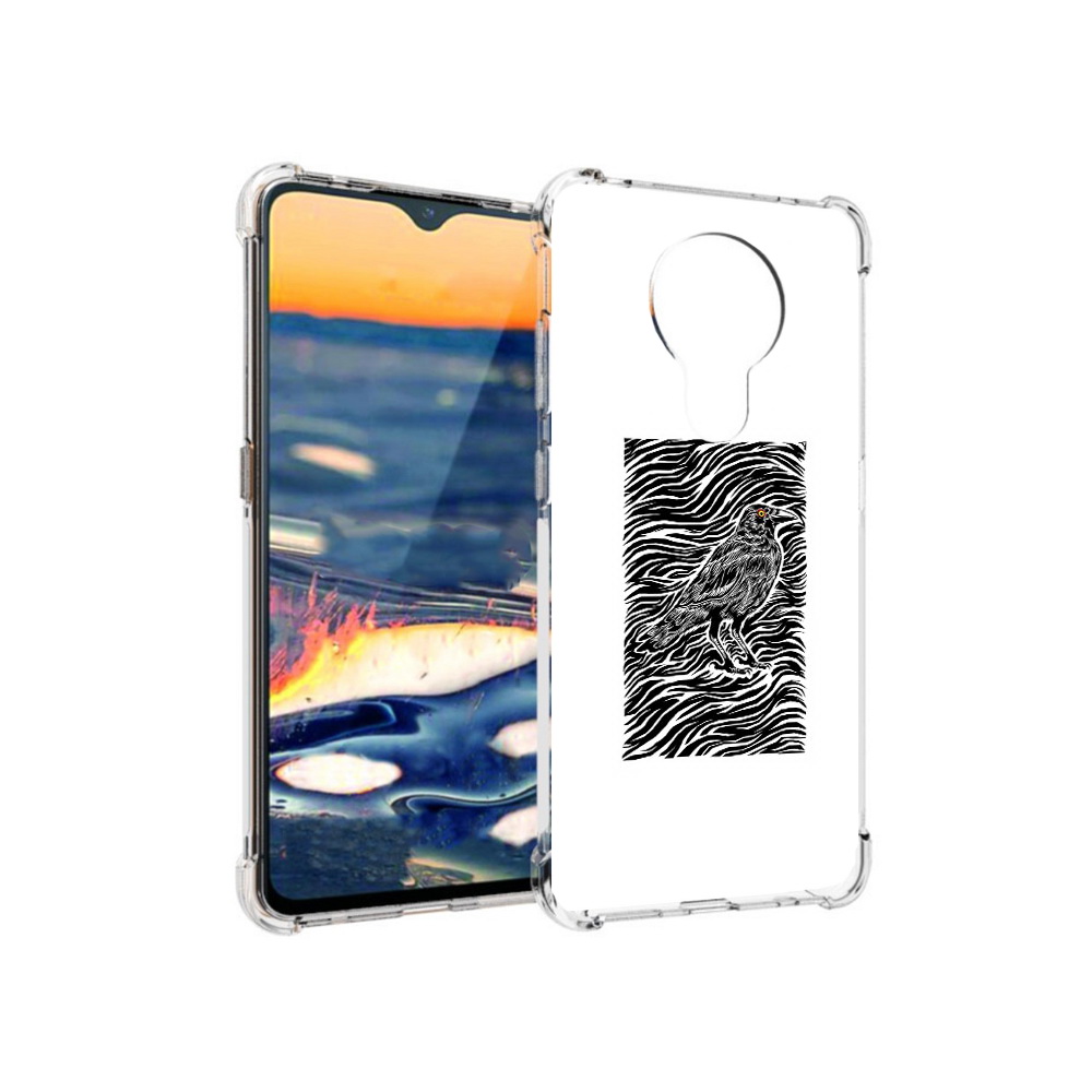 Чехол MyPads Tocco для Nokia 5.3 ворон в абстракции (PT227052.106.272), Прозрачный, Tocco
Чехол MyPads Tocco для Nokia 5.3 ворон в абстракции (PT227052.106.272), Прозрачный, Tocco