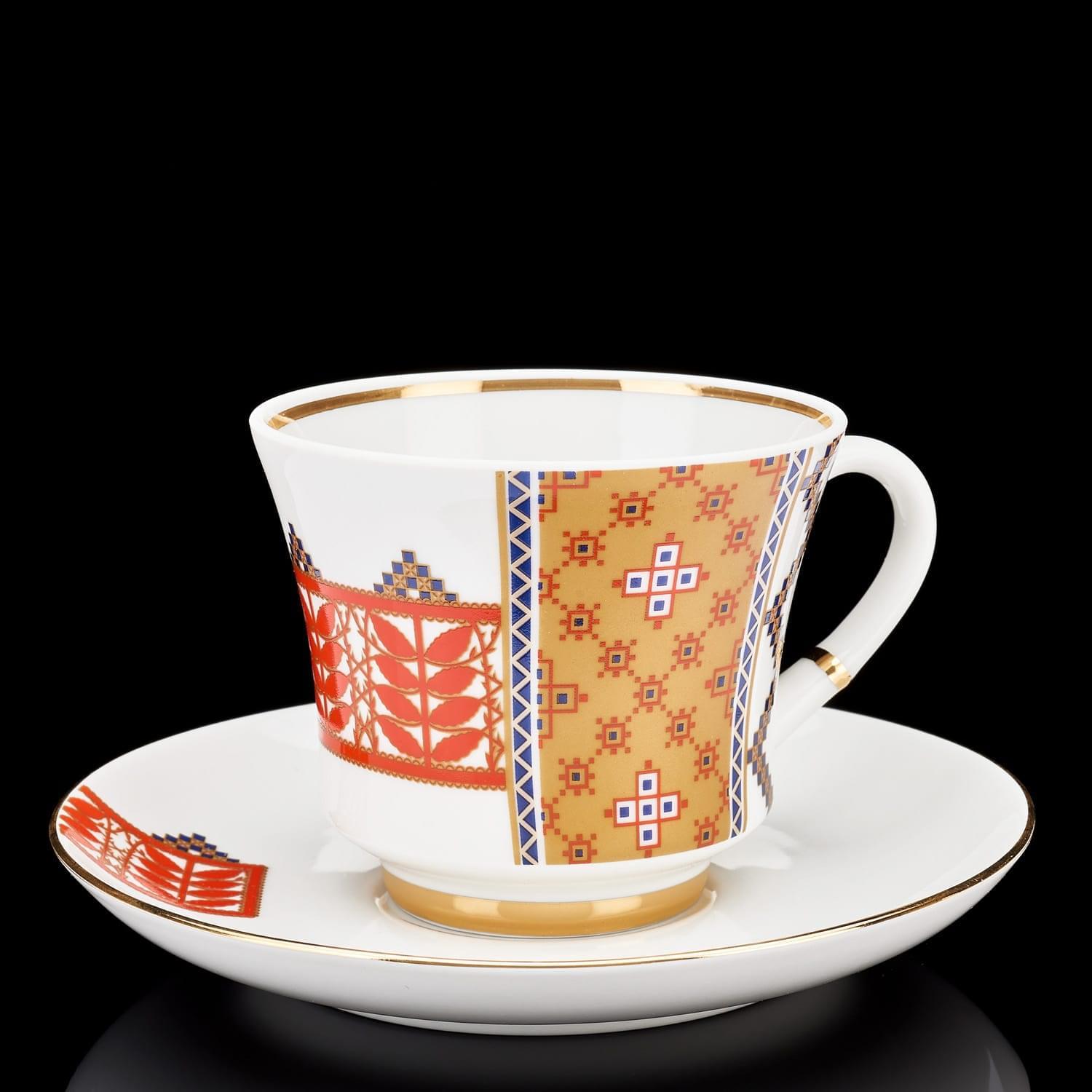 Чайная пара "Русский стиль. Разгуляй" форма "Банкетная" ИФЗ
Чайная пара "Русский стиль. Разгуляй" форма "Банкетная" ИФЗ