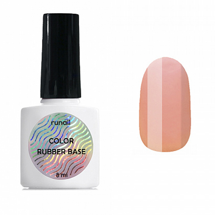 База RuNail Color Rubber №5301 
База RuNail Color Rubber №5301