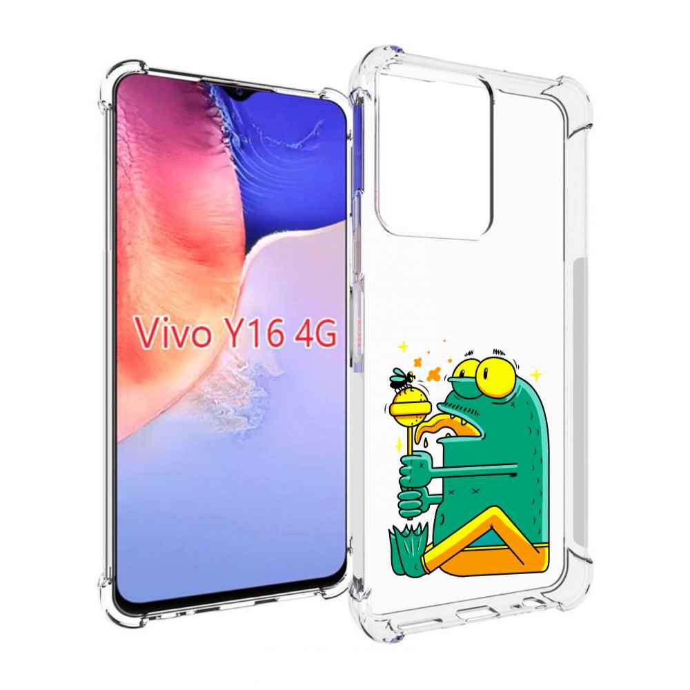 Чехол MyPads Зеленая лягушка с чупа чупсом для Vivo Y16 4G/ Vivo Y02S, Прозрачный, Tocco
Чехол MyPads Зеленая лягушка с чупа чупсом для Vivo Y16 4G/ Vivo Y02S, Прозрачный, Tocco