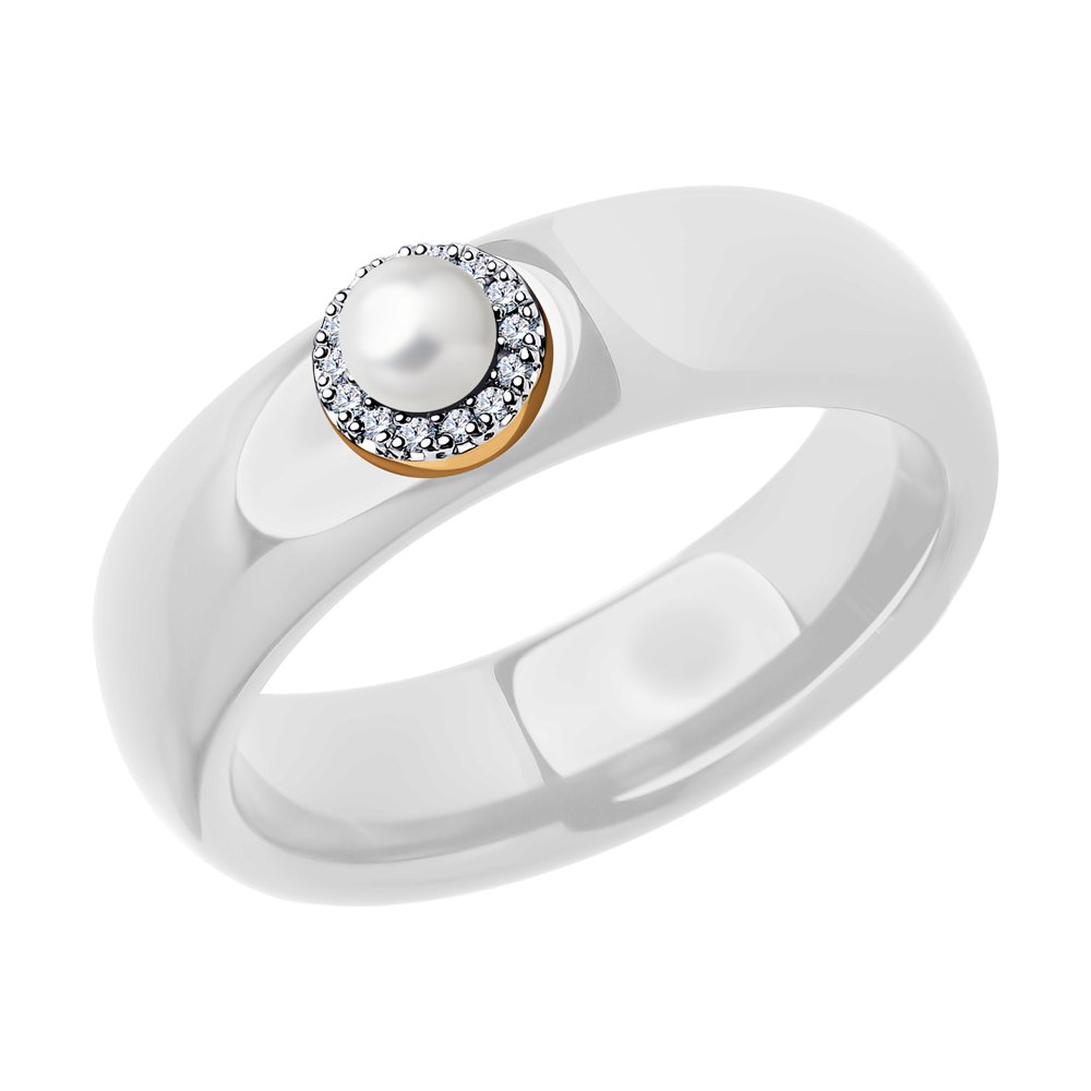 Кольцо из золота р. 18,5 SOKOLOV Diamonds 6015102, бриллиант\жемчуг культивированный, 6015102
Кольцо из золота р. 18,5 SOKOLOV Diamonds 6015102, бриллиант\жемчуг культивированный, 6015102