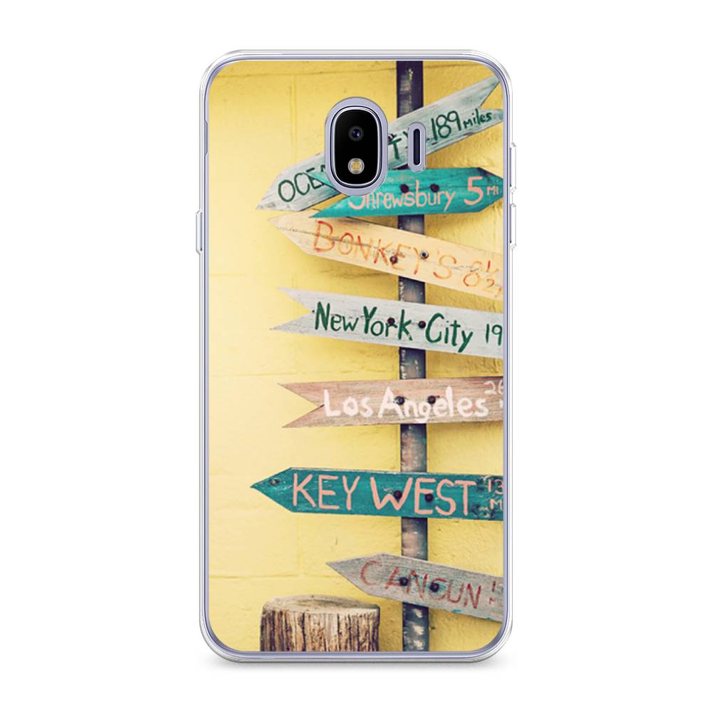 Чехол Awog на Samsung Galaxy J4 "Нулевой километр", Желтый, 26450-4 
Чехол Awog на Samsung Galaxy J4 "Нулевой километр", Желтый, 26450-4