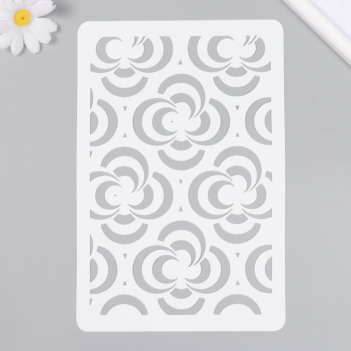 Трафарет "Цветы" 16х24 см, Белый
Трафарет "Цветы" 16х24 см, Белый