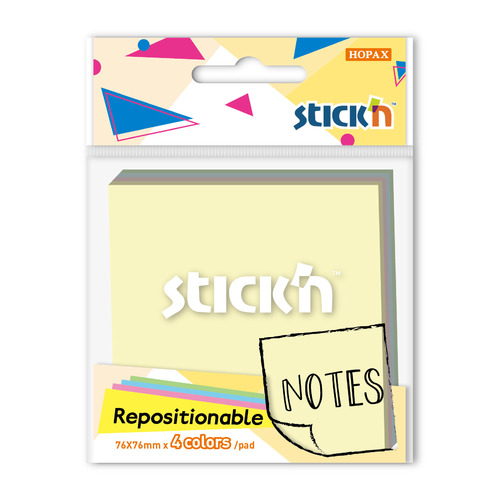 Упаковка блоков самоклеящихся STICK`N 27082, 76x76, 80 л, 4 цв, пастель, ассорти, Разноцветный
Упаковка блоков самоклеящихся STICK`N 27082, 76x76, 80 л, 4 цв, пастель, ассорти, Разноцветный