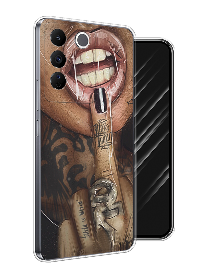 Чехол Awog на Vivo V27e "Девушка с татуировками", Бежевый;розовый;черный, 268350-1
Чехол Awog на Vivo V27e "Девушка с татуировками", Бежевый;розовый;черный, 268350-1
