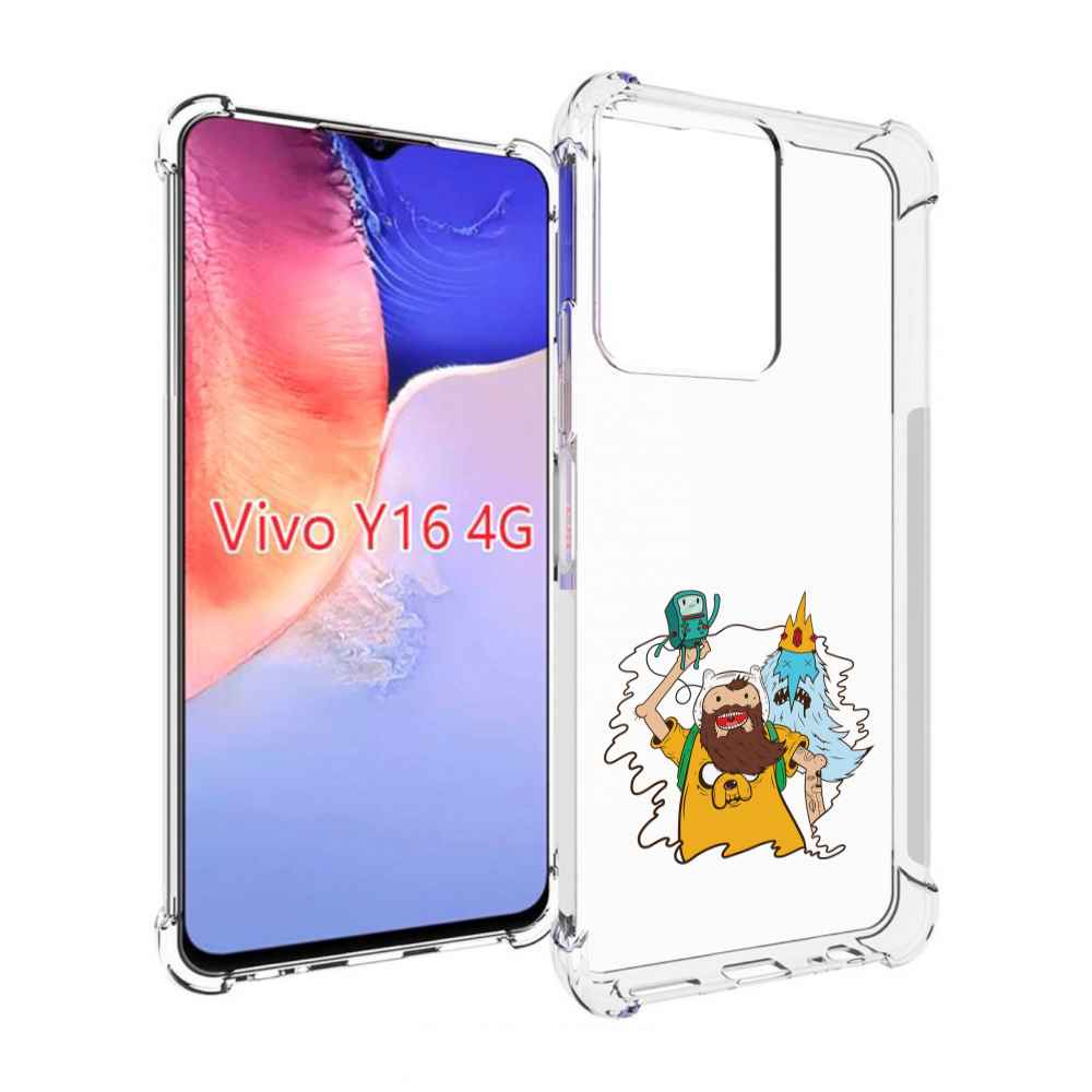 Чехол MyPads время приключений старый Финн для Vivo Y16 4G/ Vivo Y02S, Прозрачный, Tocco
Чехол MyPads время приключений старый Финн для Vivo Y16 4G/ Vivo Y02S, Прозрачный, Tocco