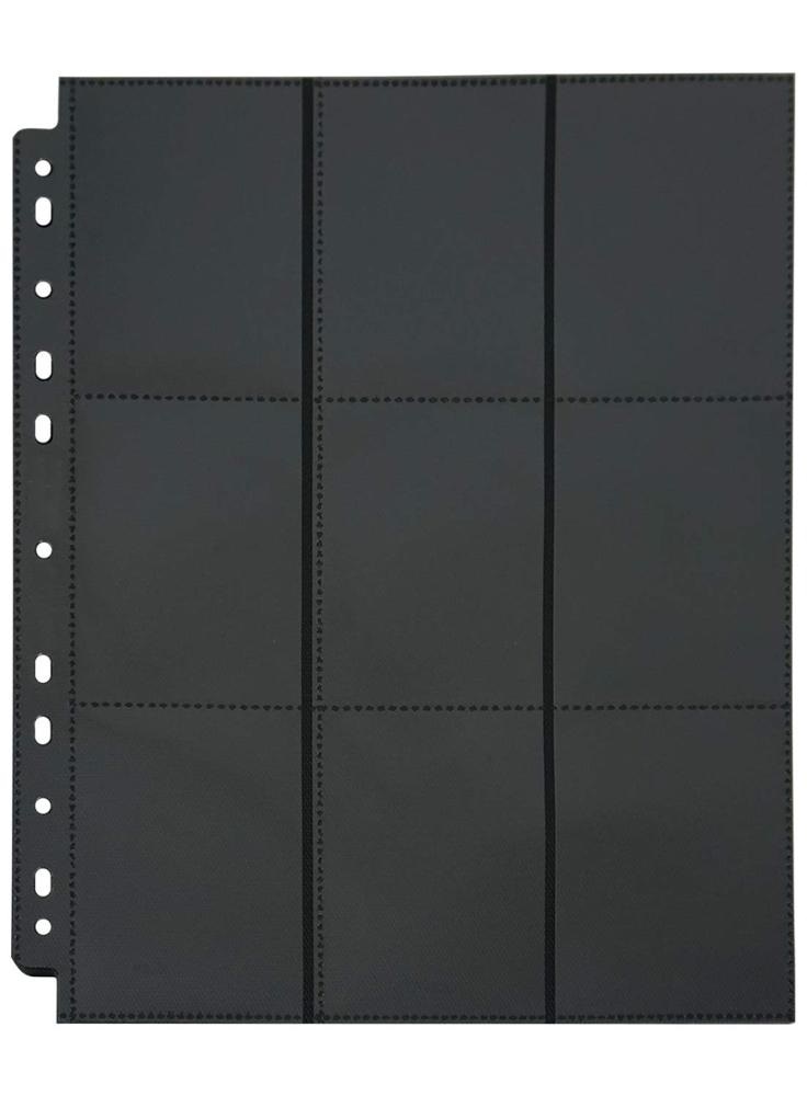 Листы для альбома Unicorn UPageBlack чёрные под 9 карт, 224x289 мм, 50 штук, Черный, UPageBlack
Листы для альбома Unicorn UPageBlack чёрные под 9 карт, 224x289 мм, 50 штук, Черный, UPageBlack