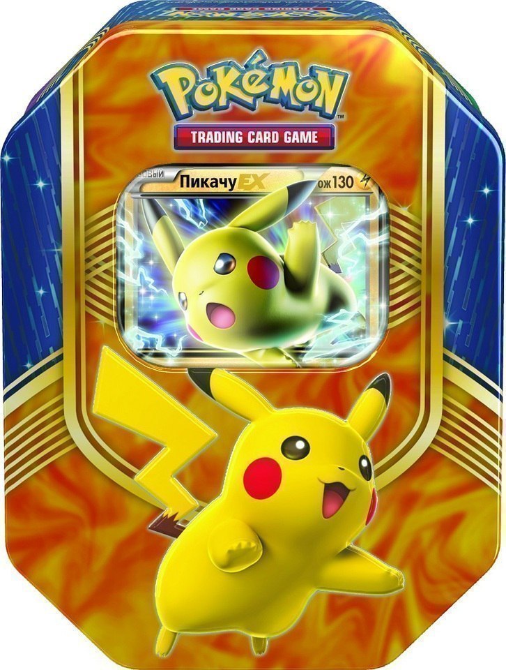 Дополнение для настол. игры Nintendo Pokemon ККИ Коллекционный набор Пикачу-EX, на русском
Дополнение для настол. игры Nintendo Pokemon ККИ Коллекционный набор Пикачу-EX, на русском