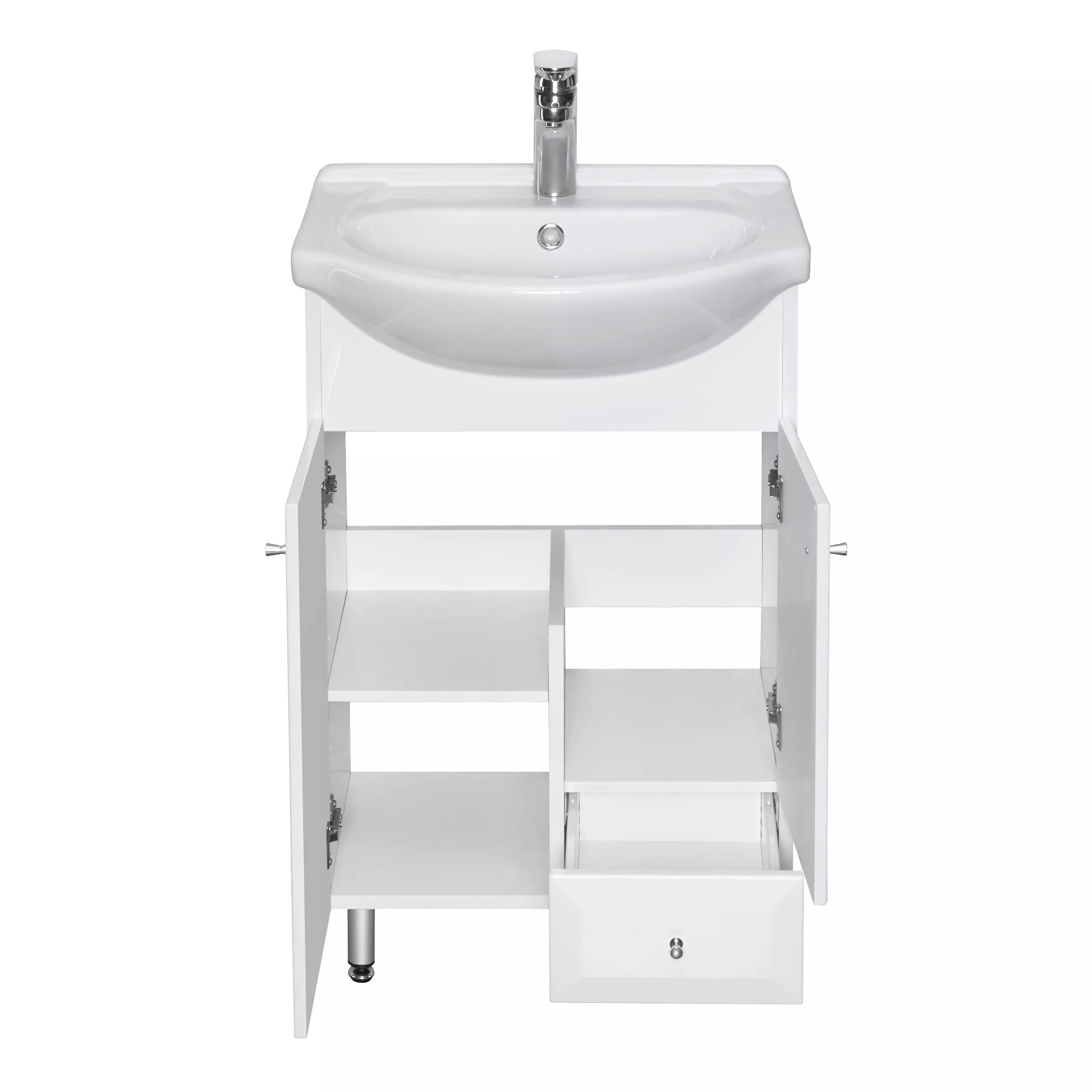 Тумба под раковину AQUATON Джимми 57 1A250301DJ010 522x300x820 напольная, 3 отделения, бел
Тумба под раковину AQUATON Джимми 57 1A250301DJ010 522x300x820 напольная, 3 отделения, бел