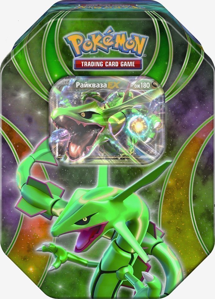 Дополнение для настол. игры Nintendo Pokemon ККИ Коллекционный набор Райкваза-EX, рус. яз.
Дополнение для настол. игры Nintendo Pokemon ККИ Коллекционный набор Райкваза-EX, рус. яз.