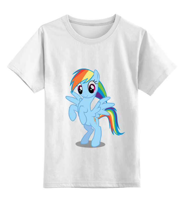 Детская футболка классическая унисекс Printio Rainbow dash, Разноцветный, 0000000752533
Детская футболка классическая унисекс Printio Rainbow dash, Разноцветный, 0000000752533