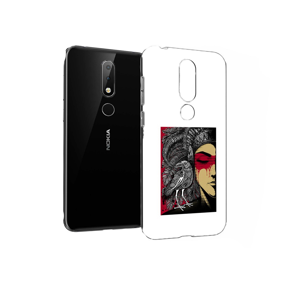 Чехол MyPads Tocco для Nokia X6 девушка с вороном в абстракции (PT115295.99.311), Прозрачный, Tocco
Чехол MyPads Tocco для Nokia X6 девушка с вороном в абстракции (PT115295.99.311), Прозрачный, Tocco