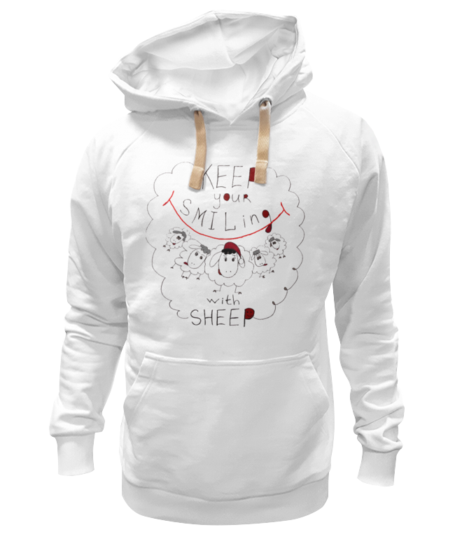 Худи унисекс Printio Keep your smiling sheep белое 2XL, Белый, Keep your smiling sheep
Худи унисекс Printio Keep your smiling sheep белое 2XL, Белый, Keep your smiling sheep