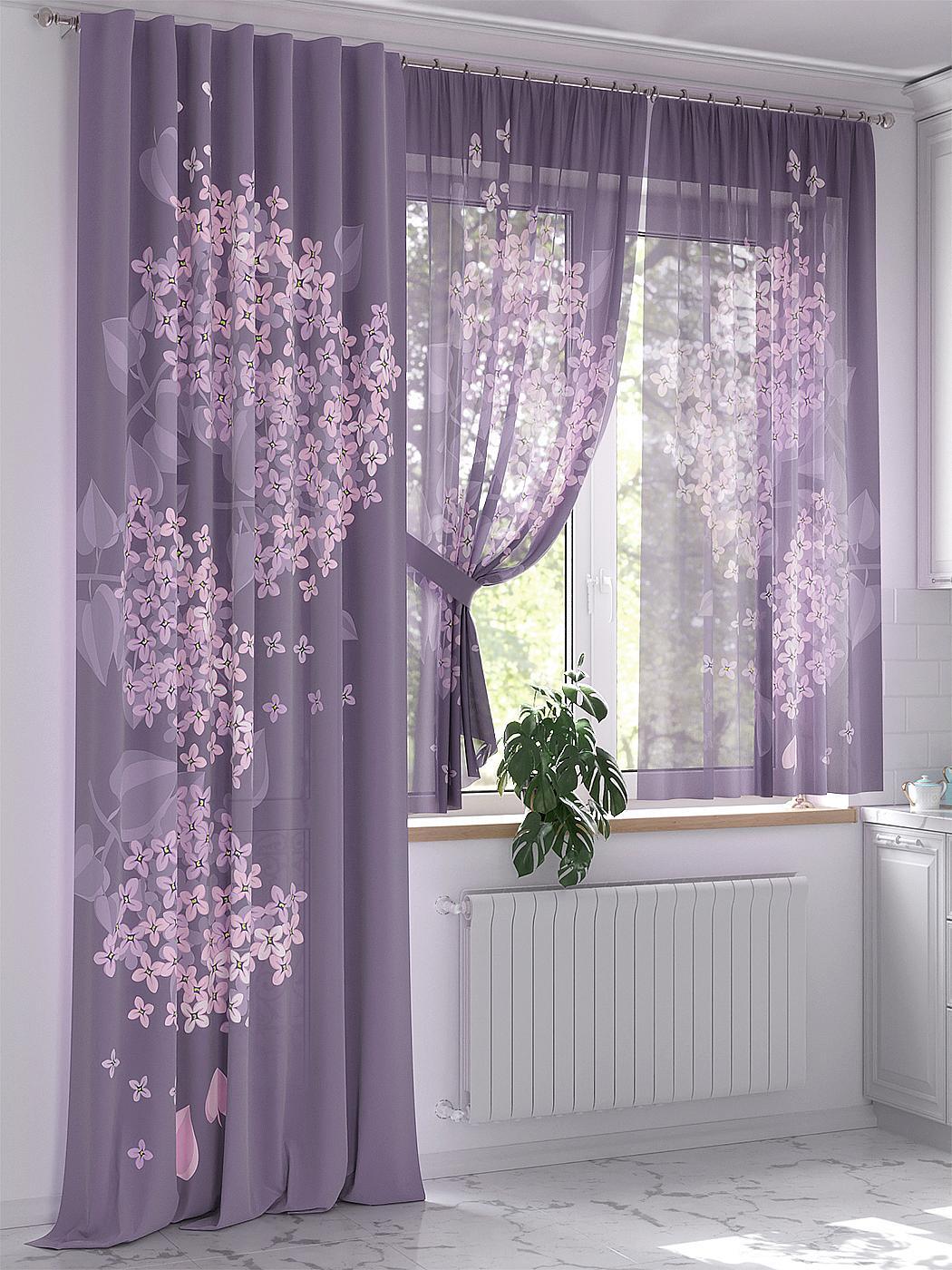 Комплекты штор AT HOME Санвиас высота 280 см, ширина 150 см, Фиолетовый/сирень, 551069
Комплекты штор AT HOME Санвиас высота 280 см, ширина 150 см, Фиолетовый/сирень, 551069
