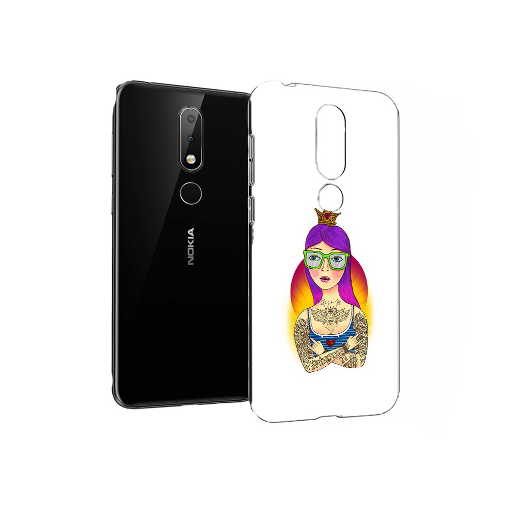 Чехол MyPads Tocco для Nokia X6 девушка в татуировках с короной (PT115295.99.305), Прозрачный, Tocco
Чехол MyPads Tocco для Nokia X6 девушка в татуировках с короной (PT115295.99.305), Прозрачный, Tocco