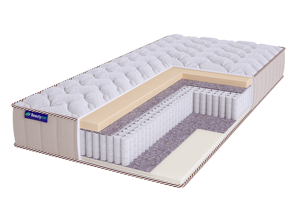 Матрас Beautyson Roll Spring Soft EcoLatex 3 S1200 Lux 160х190, Бежевый;белый;серый;серебристый, Roll Spring Soft EcoLatex 3 S1200 Lux
Матрас Beautyson Roll Spring Soft EcoLatex 3 S1200 Lux 160х190, Бежевый;белый;серый;серебристый, Roll Spring Soft EcoLatex 3 S1200 Lux