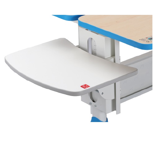 фото Боковая полка kidsmaster sideshelf (sidedesk) белый дуб