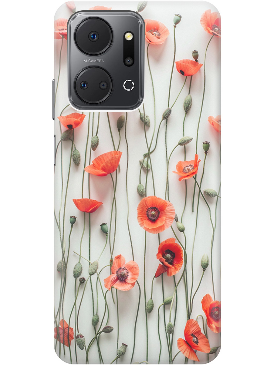 Силиконовый чехол на Honor X7a с рисунком "Маки на белой стене", Белый;красный, 20000896
Силиконовый чехол на Honor X7a с рисунком "Маки на белой стене", Белый;красный, 20000896