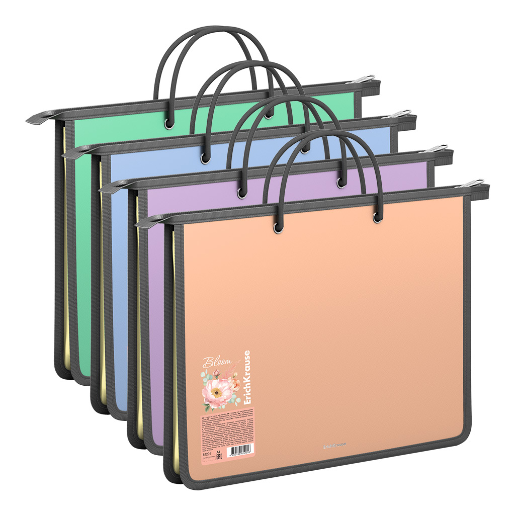 Папка ErichKrause Matt Pastel Bloom 61201 на молнии пластиковая, в пакете по 4 шт, Разноцветный
Папка ErichKrause Matt Pastel Bloom 61201 на молнии пластиковая, в пакете по 4 шт, Разноцветный