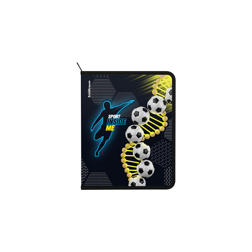 Папка для тетрадей на молнии ErichKrause Sport DNA 61196, A5+ в пакете по 4 шт, Разноцветный
Папка для тетрадей на молнии ErichKrause Sport DNA 61196, A5+ в пакете по 4 шт, Разноцветный