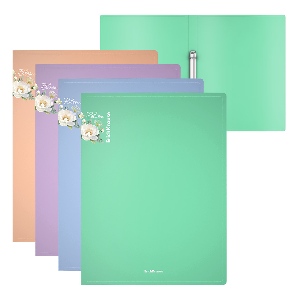 Папка на 2 кольцах ErichKrause Matt Pastel Bloom 61184, 24мм, в пакете по 4 шт, Разноцветный
Папка на 2 кольцах ErichKrause Matt Pastel Bloom 61184, 24мм, в пакете по 4 шт, Разноцветный