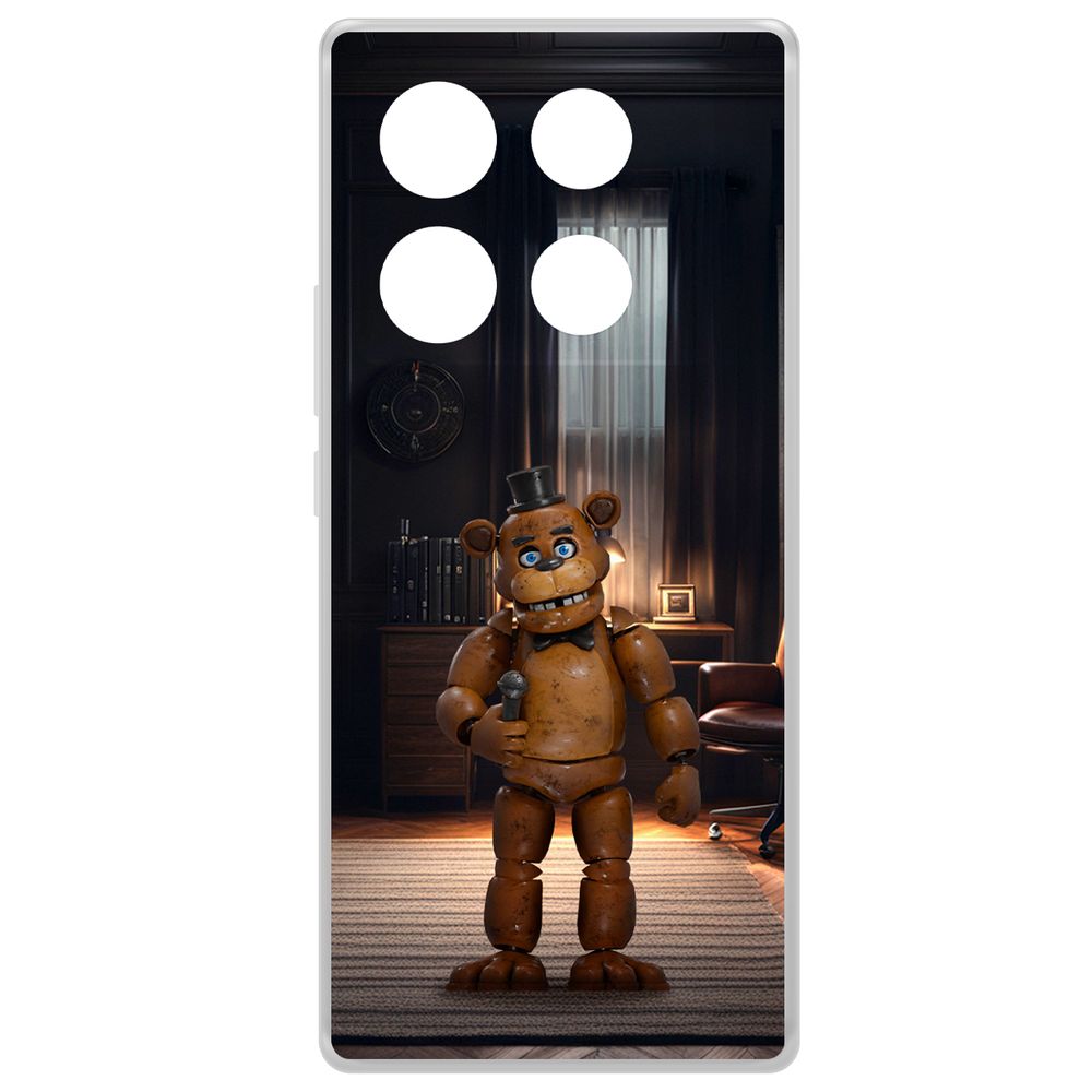 Чехол-накладка Krutoff Clear Case ФНАФ - Медведь Фредди для INFINIX Note 40 Pro, Прозрачный
Чехол-накладка Krutoff Clear Case ФНАФ - Медведь Фредди для INFINIX Note 40 Pro, Прозрачный