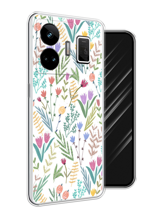 Чехол Awog на Realme GT Neo 5 5G/GT 3 "Полевые цветы рисунок", Белый;зеленый, 2513650-1
Чехол Awog на Realme GT Neo 5 5G/GT 3 "Полевые цветы рисунок", Белый;зеленый, 2513650-1